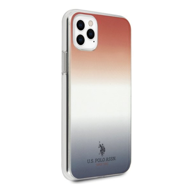 Dėklas Us Polo Ushcn58Trdgrb Iphone 11 Pro Czerwono-Niebieski/Blue&Red Gradient Pattern Collection 4