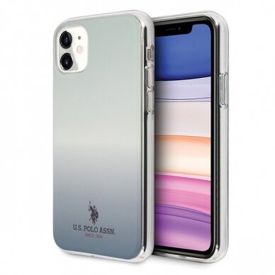 Dėklas Us Polo Ushcn61Trdglb Iphone 11 Niebieski/Blue Gradient Pattern Collection