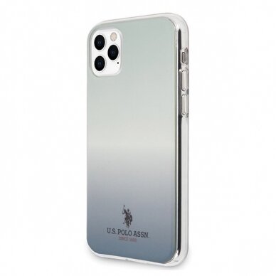 Dėklas Us Polo Ushcn65Trdglb Iphone 11 Pro Max Niebieski/Blue Gradient Pattern Collection 1