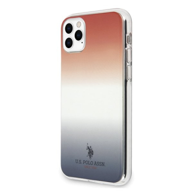 Dėklas Us Polo Ushcn65Trdgrb Iphone 11 Pro Max Czerwono-Niebieski/Blue&Red Gradient Pattern Collection 1