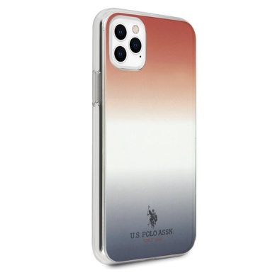 Dėklas Us Polo Ushcn65Trdgrb Iphone 11 Pro Max Czerwono-Niebieski/Blue&Red Gradient Pattern Collection 4