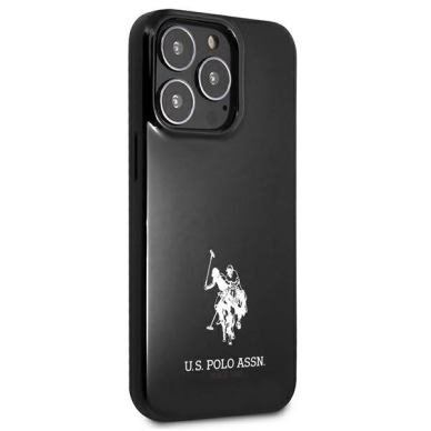 Dėklas US Polo USHCP13LUMHK iPhone 13 Pro / 13 6,1" juodas Horses Logo 3