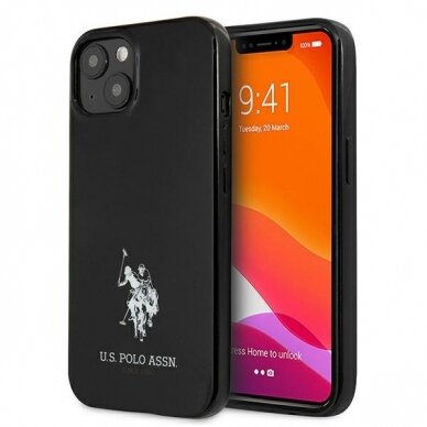 Iphone 13 Dėklas US Polo USHCP13MUMHK  6,1" juodas Horses Logo