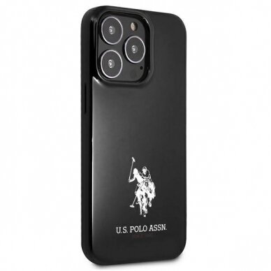 Dėklas US Polo USHCP13XUMHK iPhone 13 Pro Max 6,7" juodas Horses Logo 3