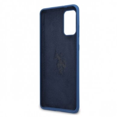 Dėklas Us Polo Ushcs67Slhrnv S20+ G985 Granatowy/Navy Silicone Collection 3