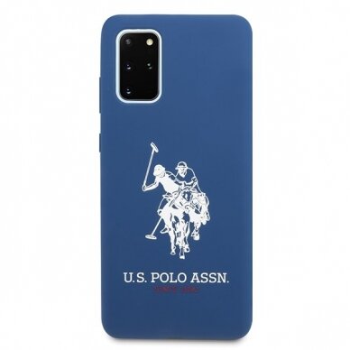 Dėklas Us Polo Ushcs67Slhrnv S20+ G985 Granatowy/Navy Silicone Collection 4