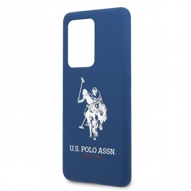 Dėklas Us Polo Ushcs69Slhrnv S20 Ultra G988 Granatowy/Navy Silicone Collection 2