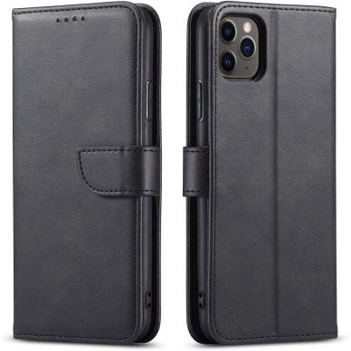 Dėklas Wallet Case Samsung G973 S10 juodas