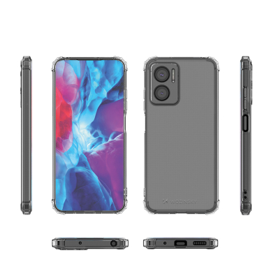 Dėklas Wozinsky Anti Shock Case for Xiaomi Redmi Note 11E /Redmi 10 5G / Redmi 10 Prime+ 5G / Poco M4 5G Skaidrus 5