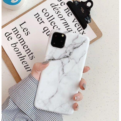 Samsung Galaxy A02s Dėklas Wozinsky Marble TPU Baltas 5