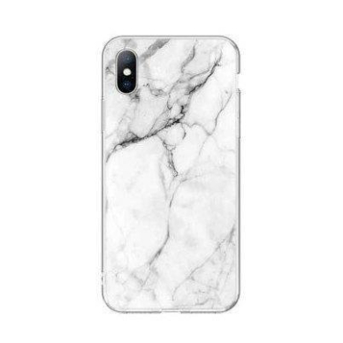 Samsung Galaxy A02s Dėklas Wozinsky Marble TPU Baltas 1