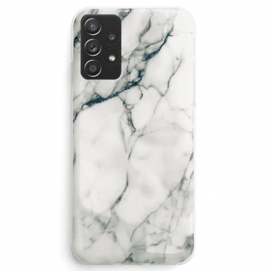 Samsung Galaxy A72 Dėklas Wozinsky Marble TPU 4G Baltas