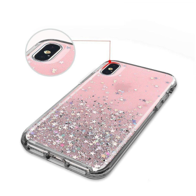 Dėklas Wozinsky Star Glitter Shining Xiaomi Mi 10T Pro / Mi 10T Žalias 7