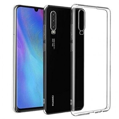 Dėklas X-Level Antislip/O2 Huawei P30 Skaidrus  DZWT2129