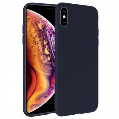 Dėklas X-Level Dynamic Apple iPhone 11 Pro Max tamsiai mėlynas