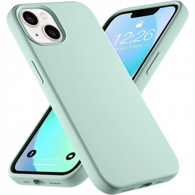 Dėklas X-Level Dynamic Apple iPhone 13 mini šviesiai žalias