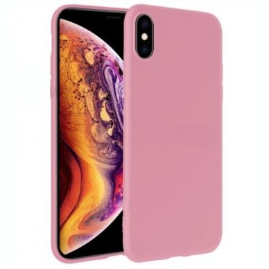 Dėklas X-Level Dynamic Apple iPhone X/XS šviesiai rožinis