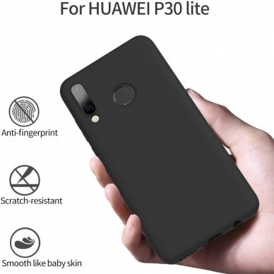 Dėklas X-Level Dynamic Huawei P30 Lite Juodas  DZWT2129 3