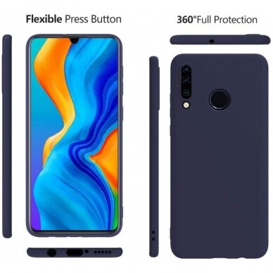 Dėklas X-Level Dynamic Huawei P30 Lite Tamsiai Mėlynas  DZWT2129 1