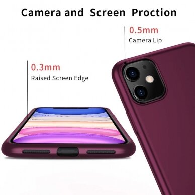 Dėklas X-Level Guardian Apple Iphone 11 Bordo  2