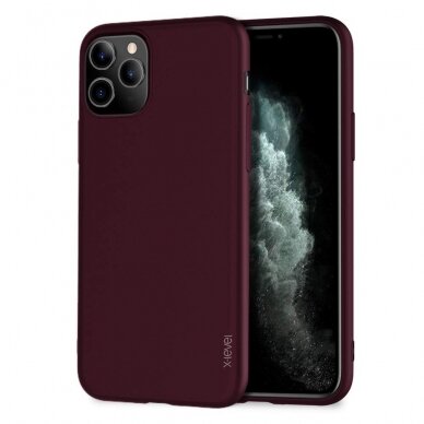 Dėklas X-Level Guardian Apple Iphone 11 Pro Max Bordo