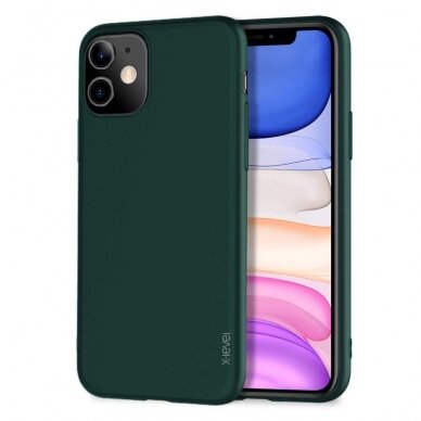 Dėklas X-Level Guardian Apple Iphone 11 Tamsiai Žalias  1