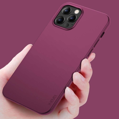 Dėklas X-Level Guardian Apple Iphone 12 Pro Max Bordo 2