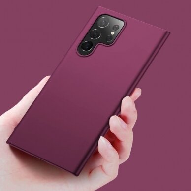 Dėklas X-Level Guardian Samsung S918 S23 Ultra 5G bordo 3