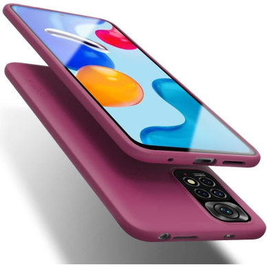 Dėklas X-Level Guardian Xiaomi Redmi Note 11 4G/Note 11S bordo