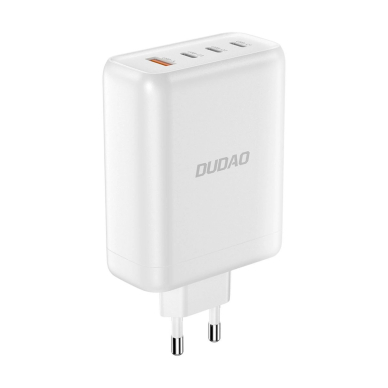 Dudao A140EU USB-A / 3xUSB-C PD 140W wall Įkroviklis  - baltas