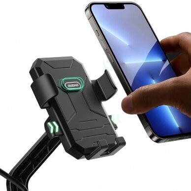 Dudao F7C+ bicycle / motorcycle phone holder - black 1