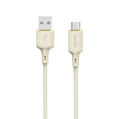 Dudao L7SC USB-A - USB-C Kabelis 5A 1m - beige