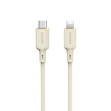 Dudao L7SCL USB-C - Lightning Kabelis 30W 1m - beige