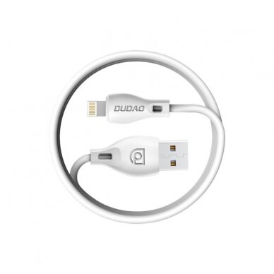 Dudao micro USB data charging kabelis 2.4A 2m baltas (L4M 2m baltas) 10