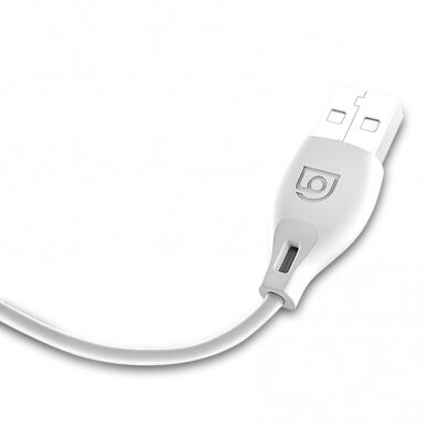 Dudao micro USB data charging kabelis 2.4A 2m baltas (L4M 2m baltas) 3