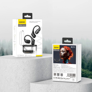 Dudao U17Pro on-ear wireless AusinėsBluetooth 5.3 ANC - Juodas 5