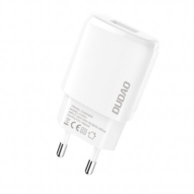 Dudao USB-A 7.5W charger + USB-A cable - Lightning 1m white (A1sEUL) 1