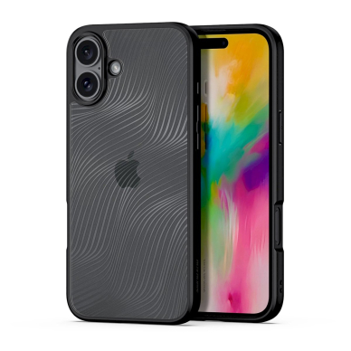 Dux Ducis Aimo Dėklas iPhone 16 - Juodas