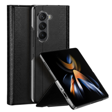 Dux Ducis Bril Odinis atverčiamas dėklas skirta Samsung Galaxy Z Fold5 5G - Juodas