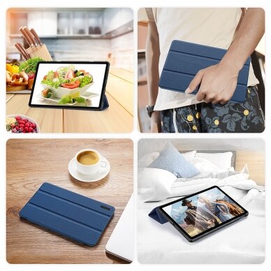 Dux Ducis Domo case su smart sleep function skirta Xiaomi Redmi Pad SE 11'' tablet - Mėlynas 7