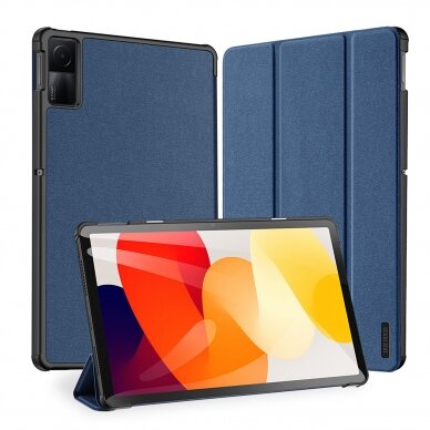 Dux Ducis Domo case su smart sleep function skirta Xiaomi Redmi Pad SE 11'' tablet - Mėlynas