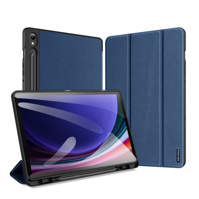 Dux Ducis Domo Samsung Galaxy Tab S9 FE Dėklas su stovu - Mėlynas 1