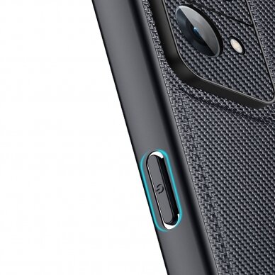 Dux Ducis Fino case cover covered with nylon material Oppo Reno7 Pro 5G black 7