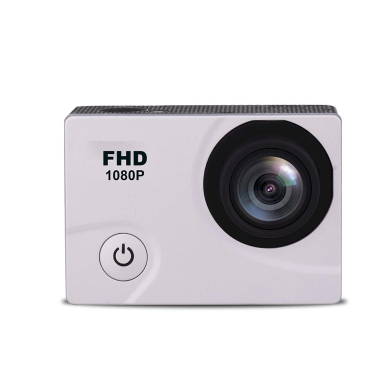 DV2400 Full HD Wi-Fi 12Mpx sports camera, wide-angle waterproof + accessories - baltas 2