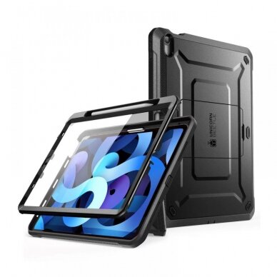 Dvipusis dėklas Supcase UNICORN BEETLE PRO IPAD AIR 4 2020/5 2022 Juodas