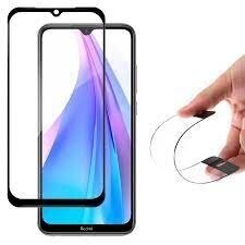 Ekrano Apsauginis Stiklas Su Rėmeliu Wozinsky Full Cover Flexi Nano Glass Xiaomi Redmi 10 Juodas