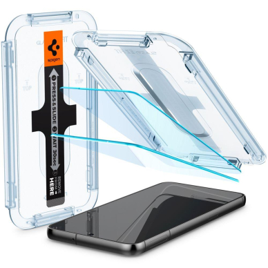 Ekrano apsauga Spigen GLAS.TR EZ FIT SAMSUNG GALAXY S23 2VNT. 1