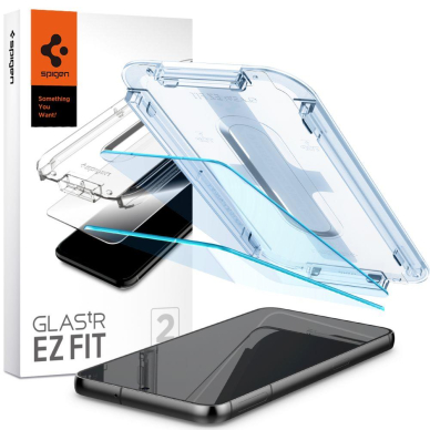 Ekrano apsauga Spigen GLAS.TR "EZ FIT" SAMSUNG GALAXY S23 PLUS 2VNT.