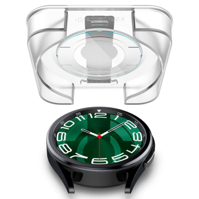 Ekrano Apsauga SPIGEN GLAS.TR EZ FIT SAMSUNG GALAXY WATCH 6 CLASSIC (47MM) 2vnt 3