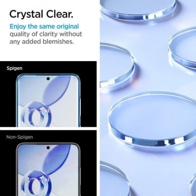 Ekrano Apsauga Spigen Glas.tR EZ Fit tempered glass for Samsung Galaxy S24+ - Permatomas 11